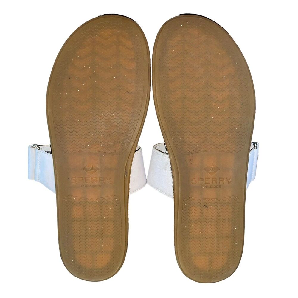 Sperry Women's Sandal Leather Plushwave Slide Flat - Picture 6 of 9